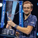 Daniil Medvedev foi o campeão do Finals em 2020 e o fez de forma invicta,.