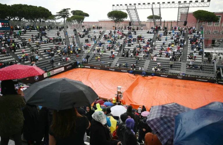 Chuva atrasa estreias de Djokovic e Zverev no Masters 1000 de Roma