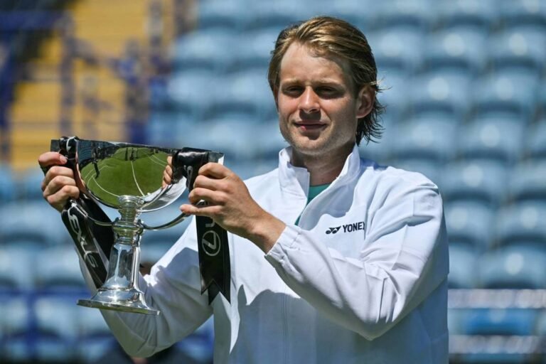 Zizou Bergs vence seu primeiro ATP em Eastbourne e mostra o lado humano do tênis