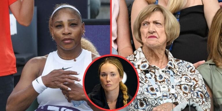 “Não deve ser levado a sério”: Danielle Collins contesta recorde de Margaret Court e coroa Serena Williams