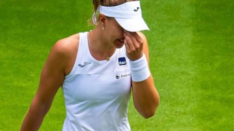 Bia Haddad Maia perde para Maria Timofeeva na estreia de Wimbledon e sai do top 130